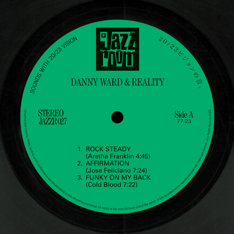 Danny Ward & Reality - Danny Ward & Reality - Artists Danny Ward & Reality Genre Jazz, Reissue Release Date 6 Oct 2023 Cat No. JAZZR027 Format 12" Vinyl - Jazz Room Records - Jazz Room Records - Jazz Room Records - Jazz Room Records - Vinyl Record