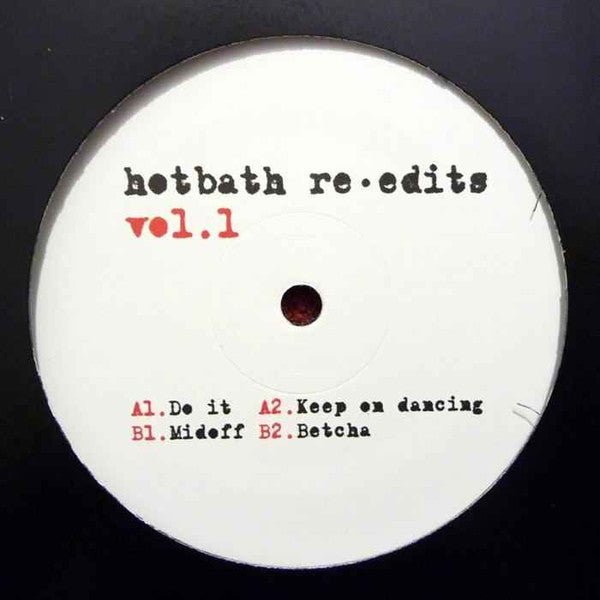 Crazy P* - Hotbath Re-Edits Vol.1 Vinyl