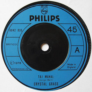 Crystal Grass - Taj Mahal / Lemme See Ya Gitcher Thing Off, Baby Vinyl Vinly Record