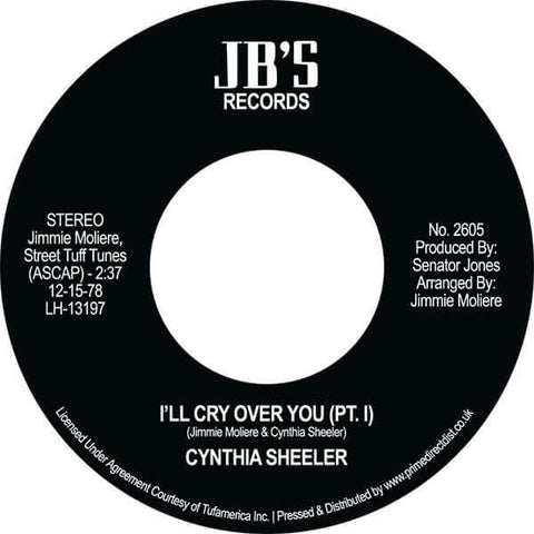 Cynthia Sheeler - I'll Cry Over You Vinyl - Vinyl Record