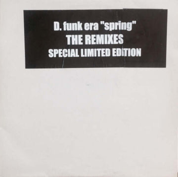 D. Funk Era - Spring (The Remixes) Vinyl Vinly Record