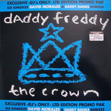 Daddy Freddy - The Crown (Limited Edition Promo Pak) Vinyl Vinly Record