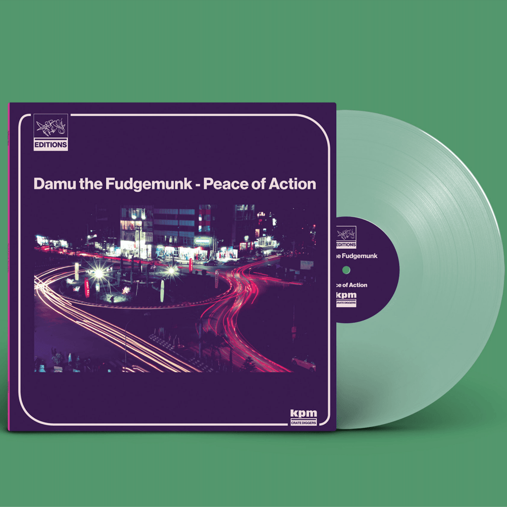 Damu the Fudgemunk - Peace of Action (Duck Egg Blue) Vinyl