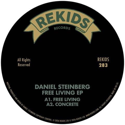 Daniel Steinberg - Free Living EP Vinyl - Vinyl Record