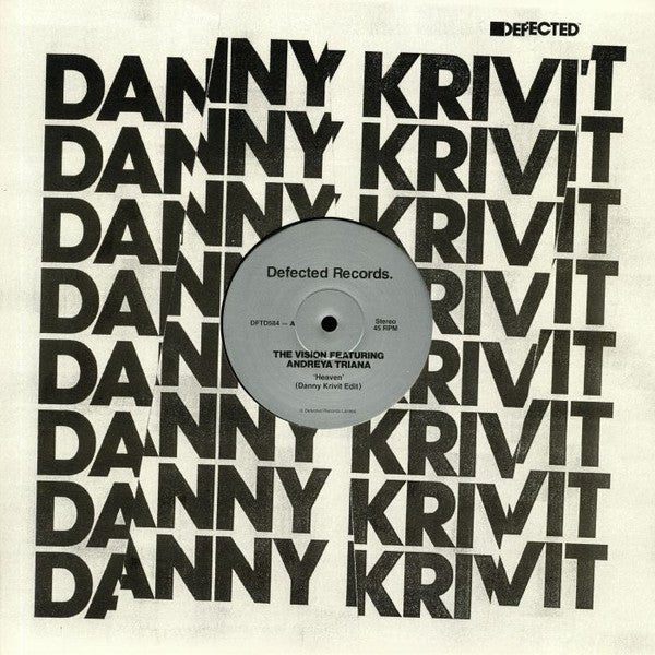 Danny Krivit - Edits By Mr. K Vinyl