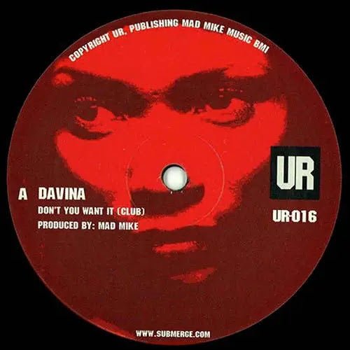 Davina - Don't You Want It Vinyl
