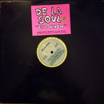 De La Soul - Eye Know (New Remixes By SweMix) Vinyl Vinly Record