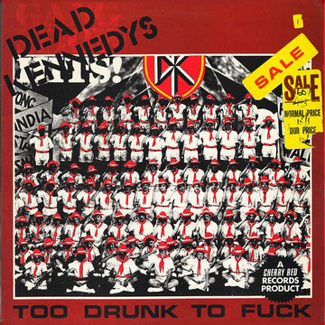 Dead Kennedys - Too Drunk To Fuck Vinyl Vinly Record