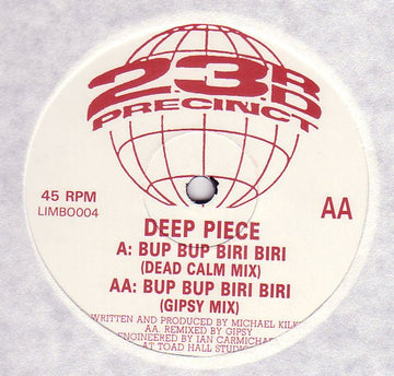 Deep Piece - Bup Bup Biri Biri Vinyl Vinly Record