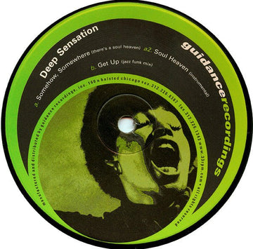Deep Sensation - Somehow, Somewhere (There's A Soul Heaven) Vinyl Vinly Record