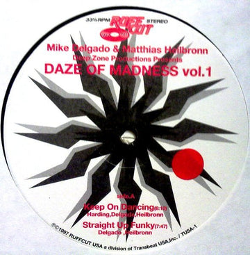Deep Zone Productions - Daze Of Madness Vol.1・2 Vinyl Vinly Record