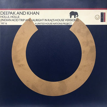 Deepak And Khan - Holle Holle (Indian Acid Trip And Alright In Raj's House Versions) Vinyl Vinly Record