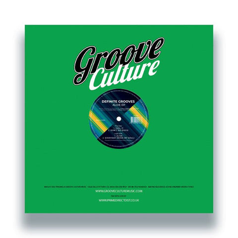 Definite Grooves - Alive EP Vinyl - Vinyl Record