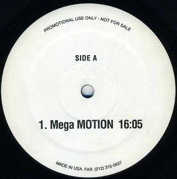 Degrees Of Motion - Mega MOTION / Celebrate Vinyl Vinly Record