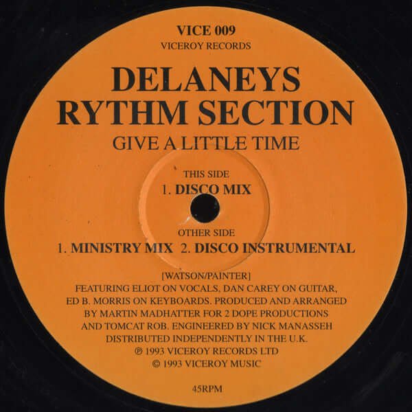 Delaney's Rhythm Section - Give A Little Time Vinyl