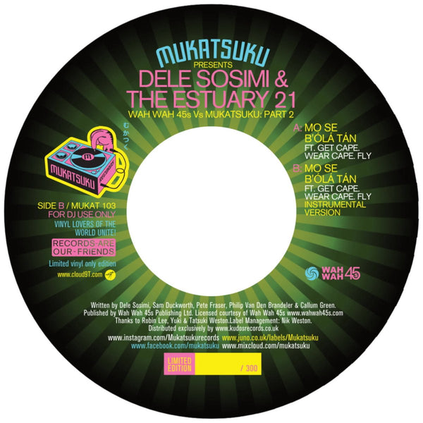 Dele Sosimi & The Estuary 21 - Mo Se B'ola Tan Vinyl