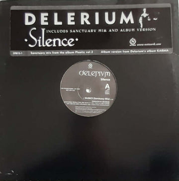 Delerium - Silence Vinyl Vinly Record