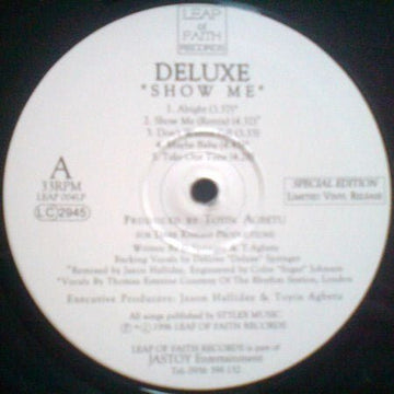 Deluxe - Show Me Vinyl Vinly Record