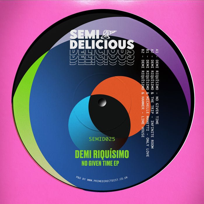Demi Riquísimo - No Given Time EP Vinyl