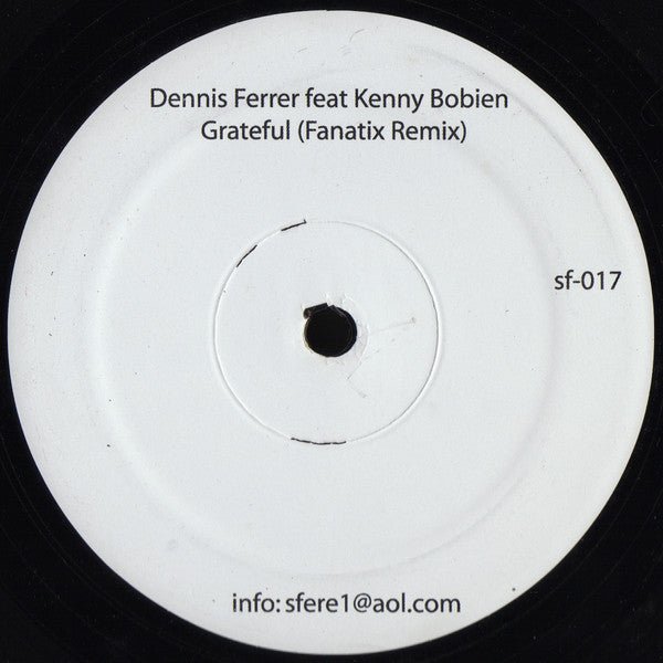Dennis Ferrer Feat Kenny Bobien - Grateful (Fanatix Remix)