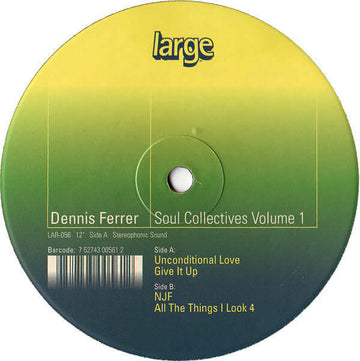 Dennis Ferrer - Soul Collectives Volume 1 Vinyl Vinly Record