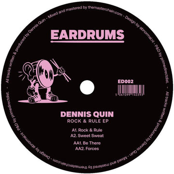 Dennis Quin - Rock & Rule Vinyl Vinly Record