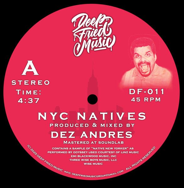 Dez Andres - NYC Natives Vinyl
