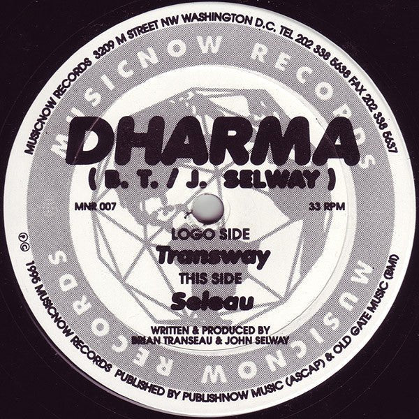 Dharma - Transway / Seleau Vinyl