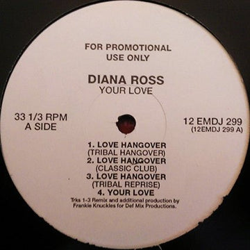 Diana Ross - Your Love Vinyl Vinly Record