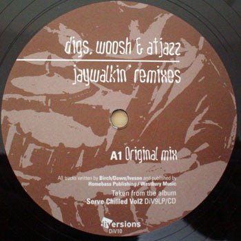 Digs & Woosh & Atjazz - Jaywalkin' Remixes Vinyl Vinly Record