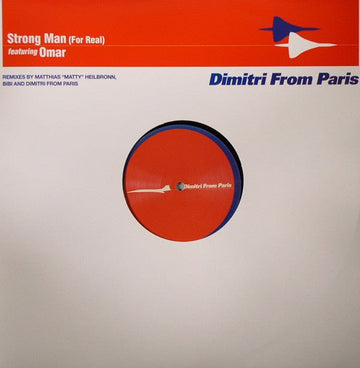 Dimitri From Paris Featuring Omar - Strong Man (For Real) Vinyl Vinly Record