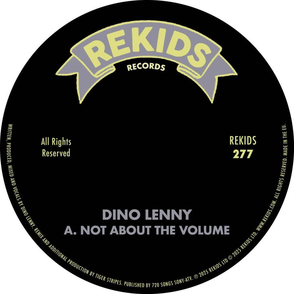 Dino Lenny - Not About The Volume Vinyl