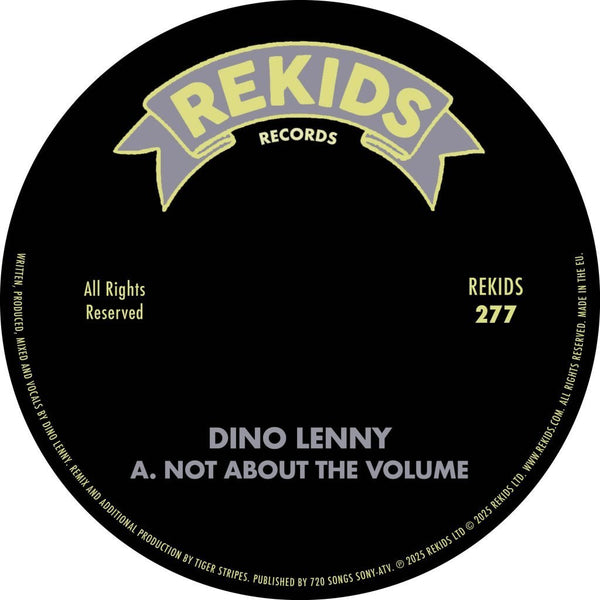 Dino Lenny - Not About The Volume Vinyl