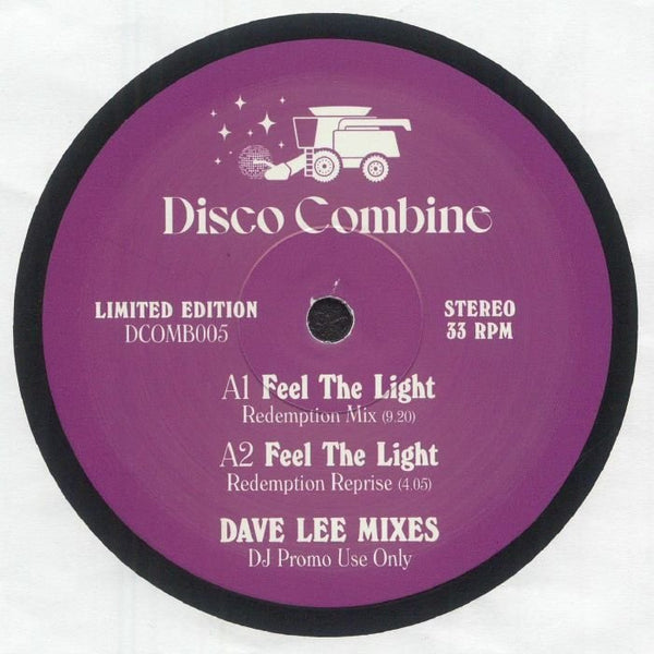 Disco Combine - Feel The Light / Further Tales Of Ladybug (Dave Lee Mixes) Vinyl