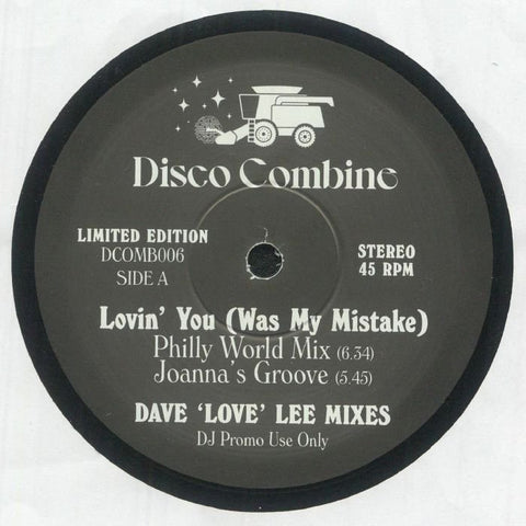 Disco Combine - Lovin' You (Was My Mistake) Dave 'Love' Lee Mixes) Vinyl - Vinyl Record