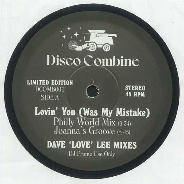 Disco Combine - Lovin' You (Was My Mistake) Dave 'Love' Lee Mixes) Vinyl