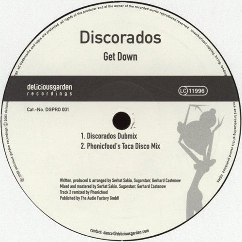 Discorados - Get Down Vinyl
