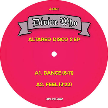 Divine Who - Altared Disco Vol 2 Vinyl Vinly Record