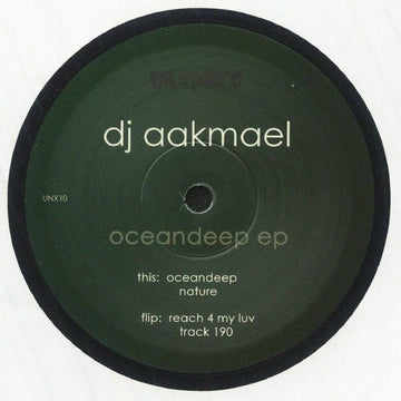 DJ Aakmael - Oceandeep Vinyl Vinly Record