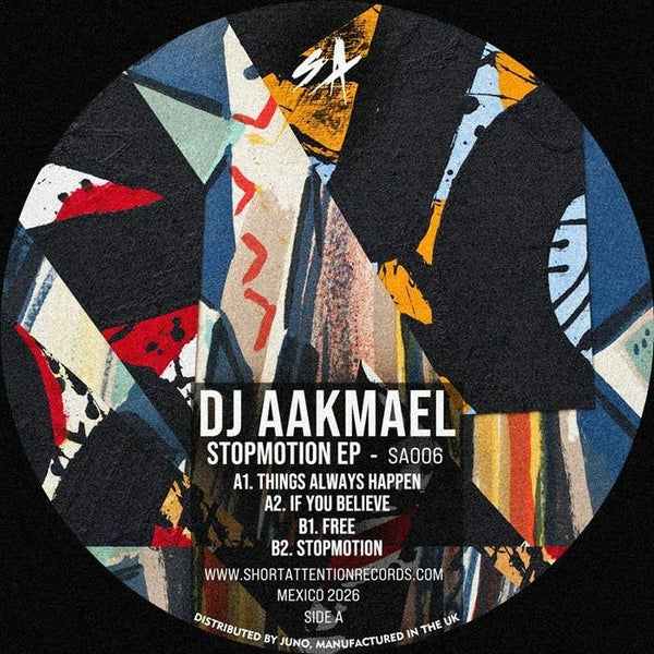 DJ Aakmael - Stopmotion EP Vinyl