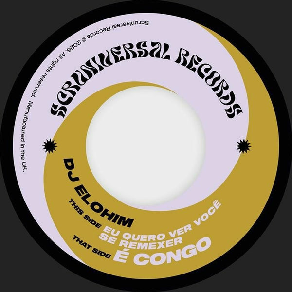 DJ Elohim - Bateria Recarregada Edits Vinyl