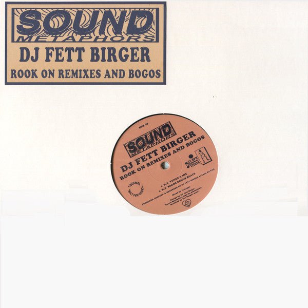DJ Fett Burger - Rook On Remixes And Bogos Vinyl