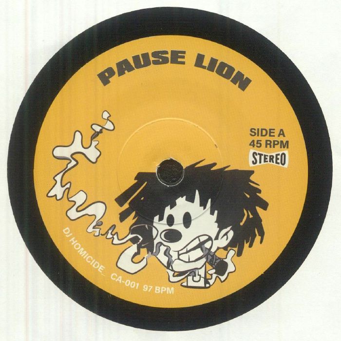 DJ Homicide_ - Pause Lion Vinyl