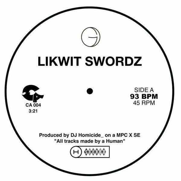 DJ Homicide - Tracks Made By Humans Vinyl
