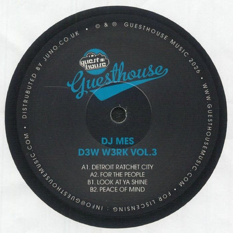 DJ Mes - D3W W3RK Vol 3 Vinyl - Vinyl Record