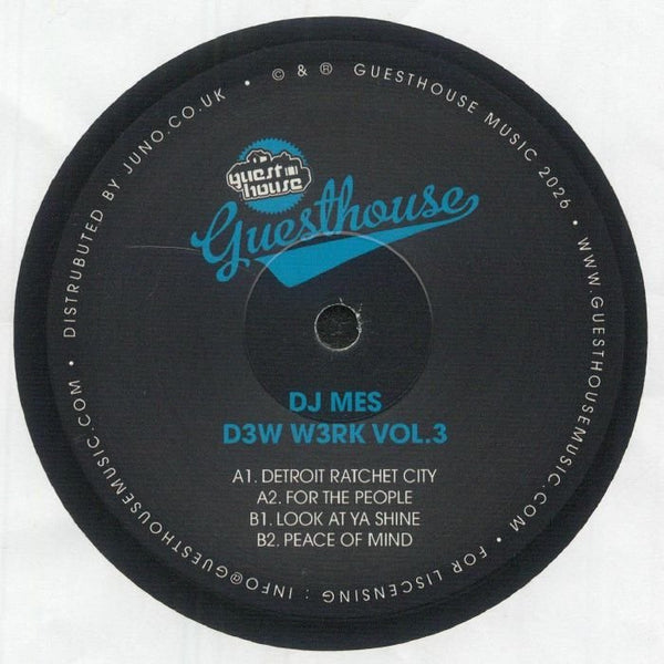 DJ Mes - D3W W3RK Vol 3 Vinyl