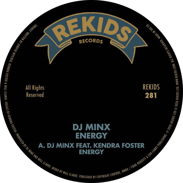 DJ Minx - Energy Vinyl