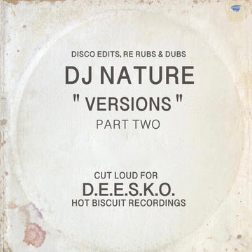 DJ Nature - “Versions” Part Two Vinyl Vinly Record