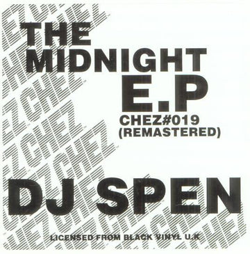 DJ Spen - The Midnight E.P Vinyl Vinly Record
