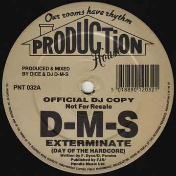 DMS - Exterminate Vinyl Vinly Record